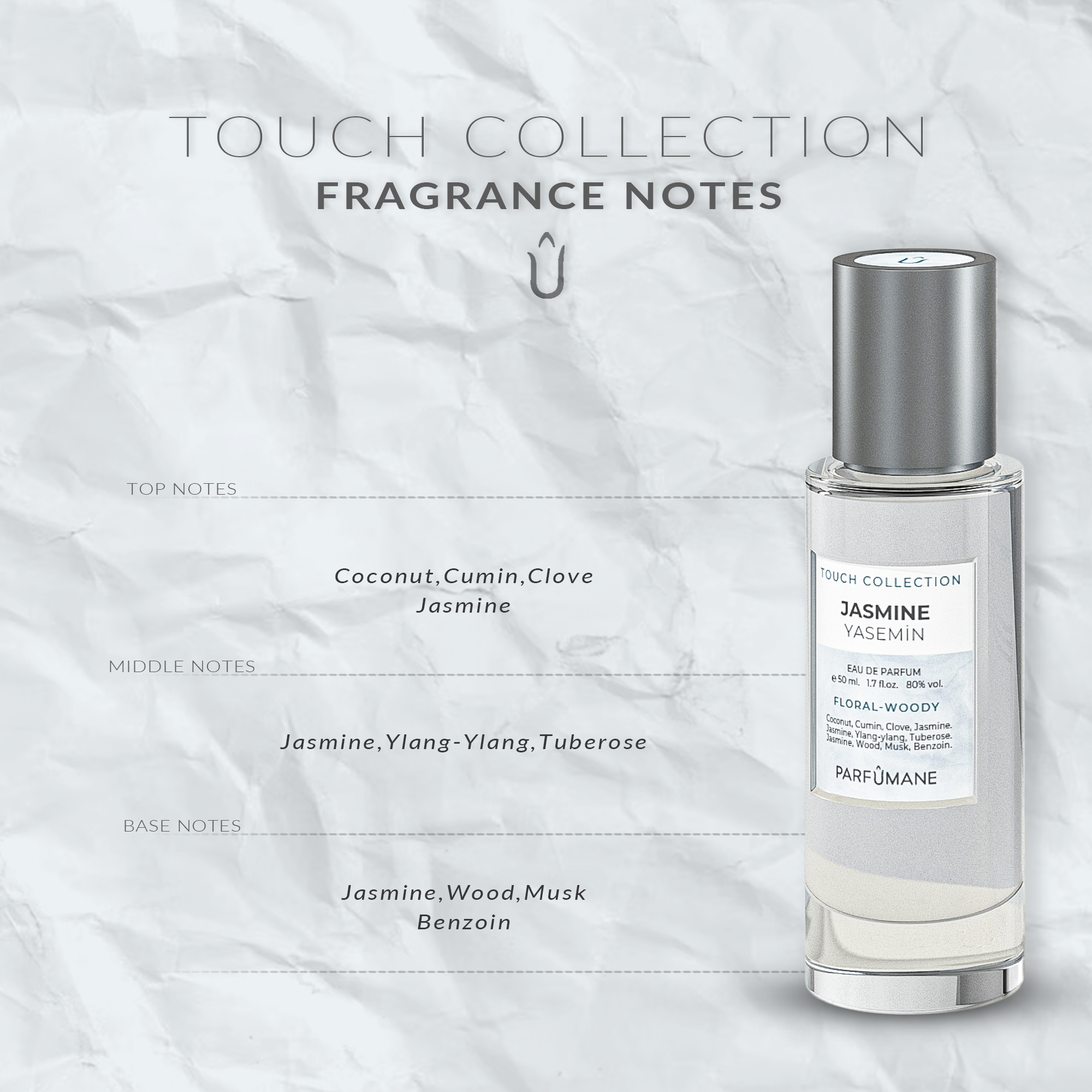 JASMINE 50ml. EAU DE Perfume