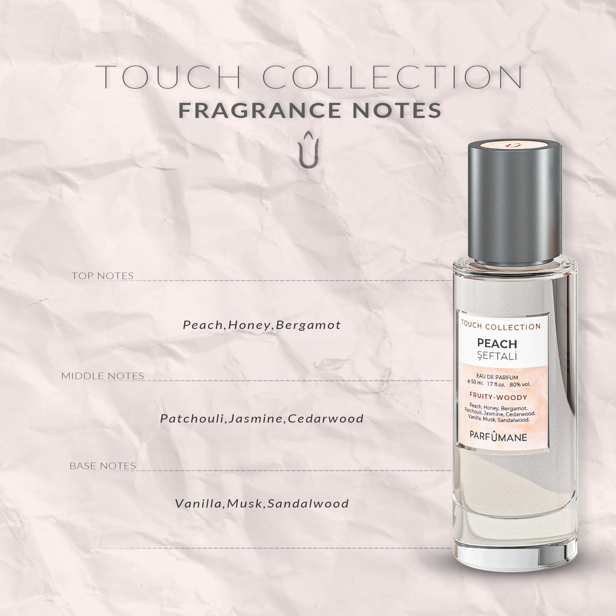 PEACH 50ml. EAU DE Perfume
