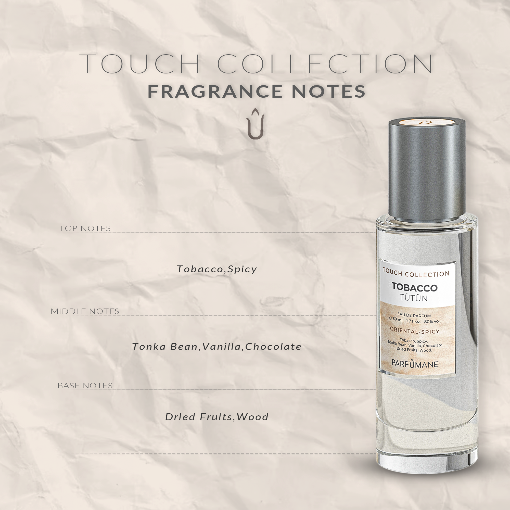TOBACCO 50ml. EAU DE Perfume