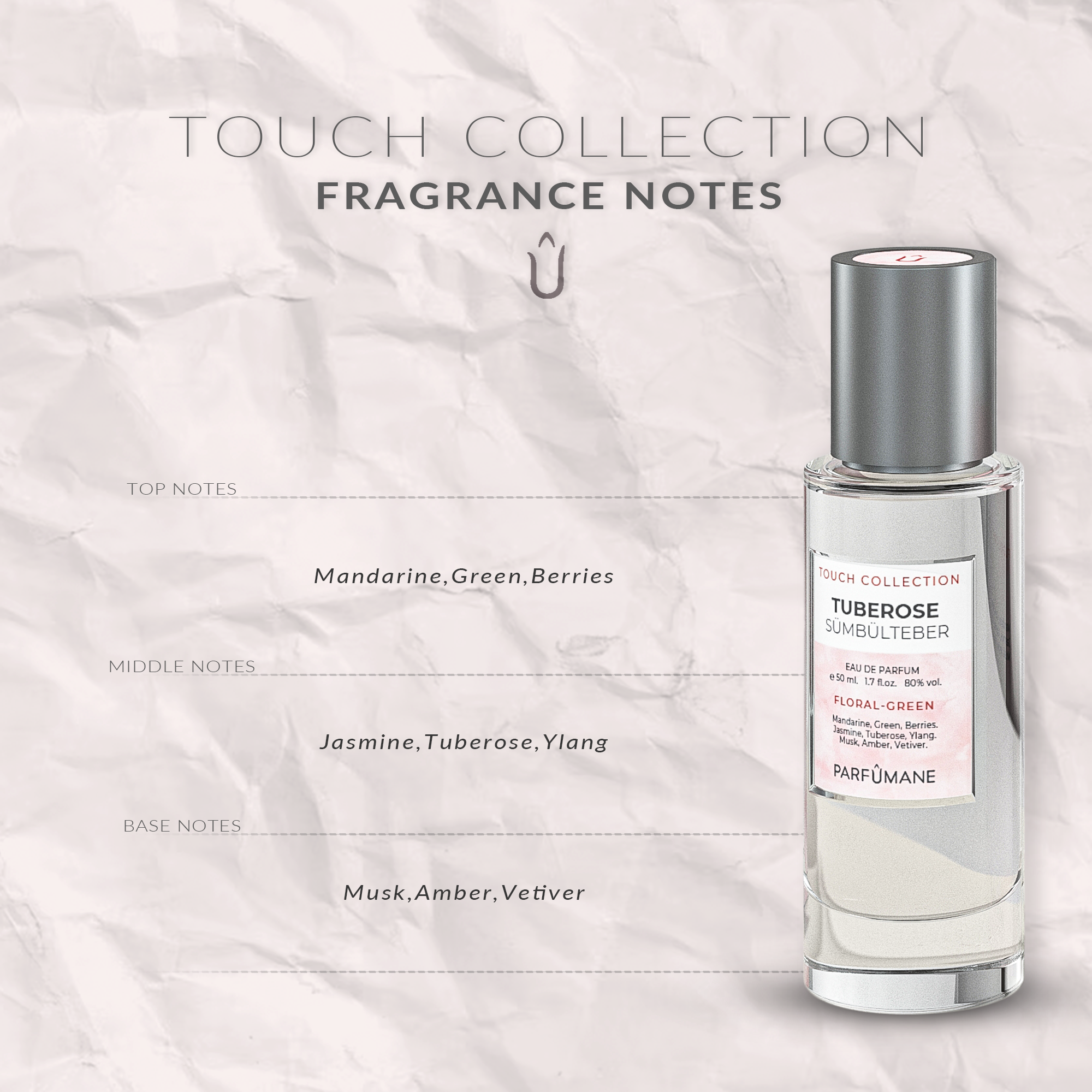 TUBEROSE 50ml. EAU DE Perfume