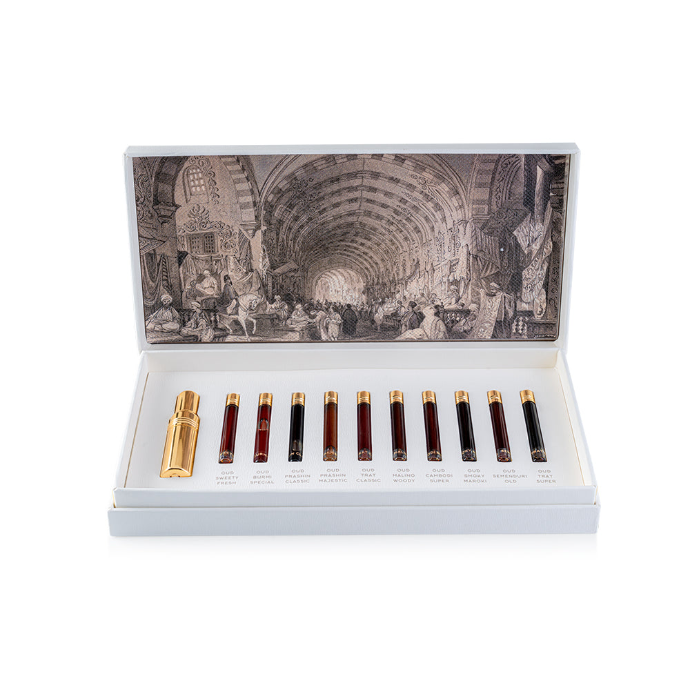 Parfumane Natural Collection | Lüks Doğal Parfüm Yağı Seti – 10 Özel Esans Vial